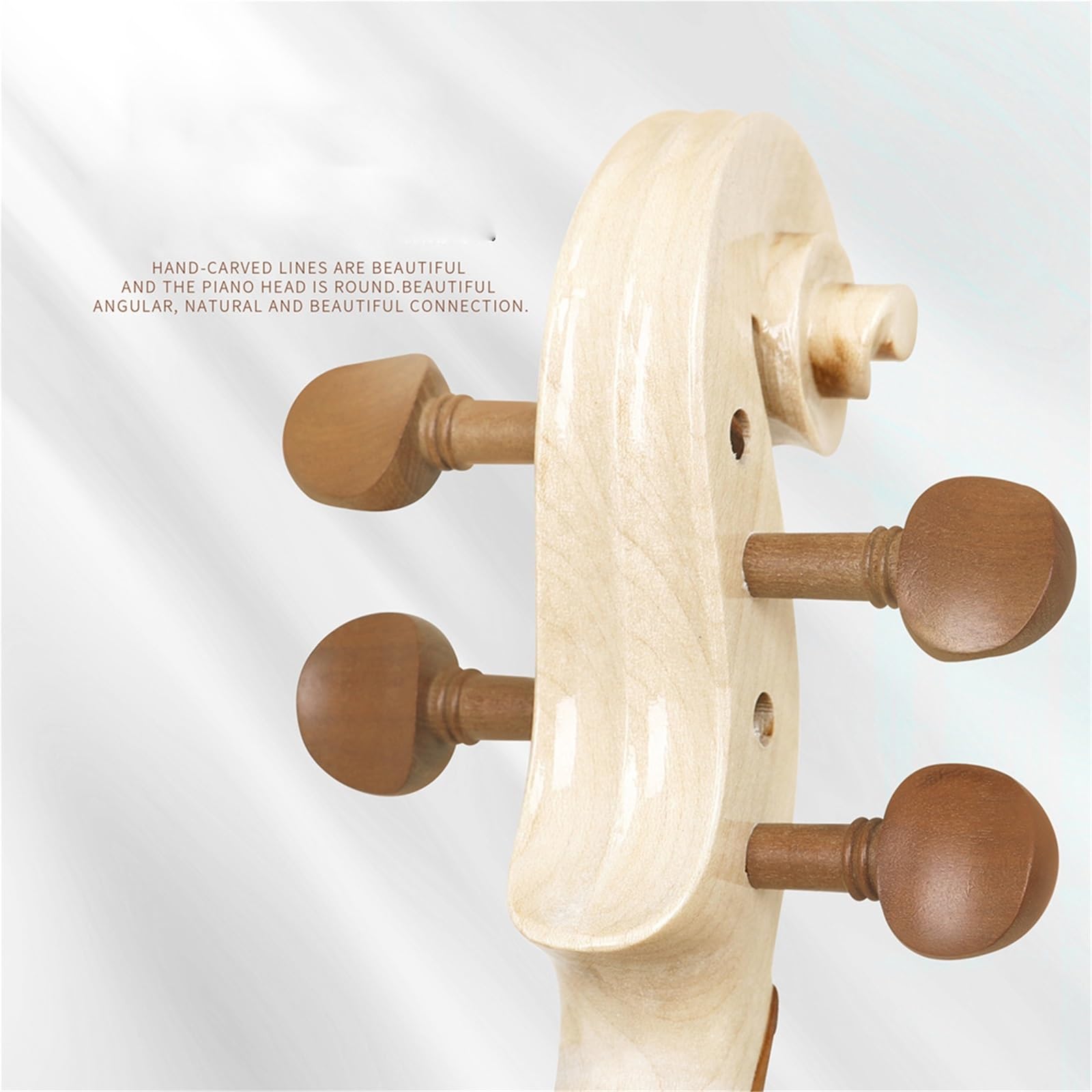 Violino Set Violino Bright Blank Woods Principiante Adulto Per Iniziare Violino 4/4 Fatto A Mano