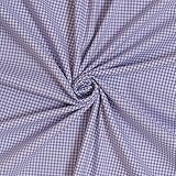 Gingham Polycotton Fabric by The Meter 1/8' inch Check Dress Craft Bunting Tablecloth Napkin Material 114cm 45' Clearance by Discount Fabrics LTD (Lilac)