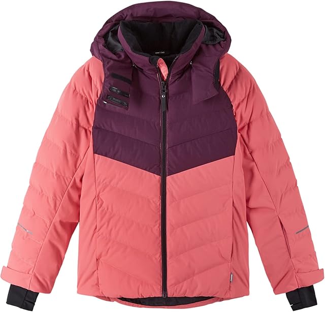 Reima Girls Luppo Winter Jacket Pink Girls PrimaLoft Anoraks, Size 152 - Colour Pink Coral, Pink Coral, 152 cm