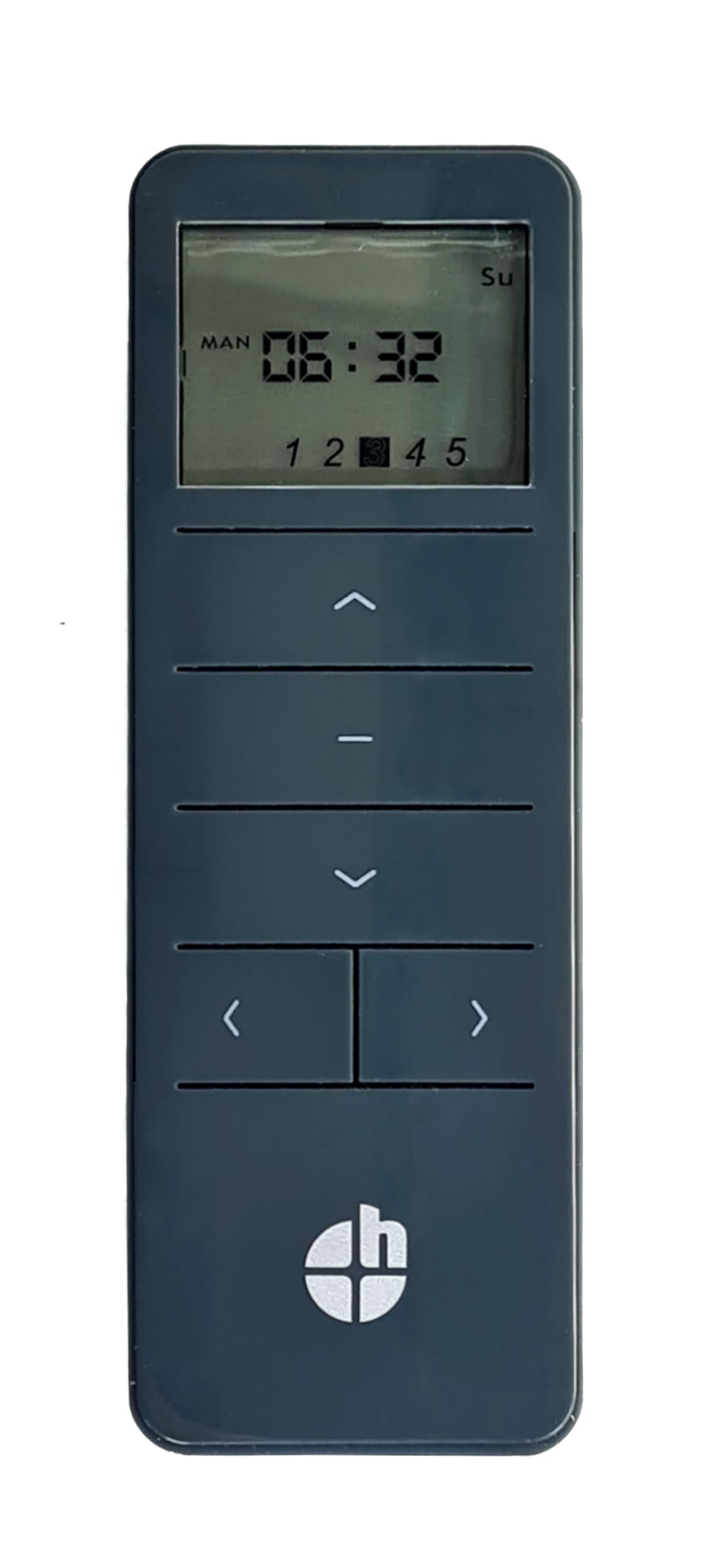 heicko Emisor de mano de 5 canales con temporizador, bidireccional, gris oscuro (1 unidad)