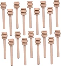 Luxshiny 25 Peças De Bastão De Mel De Madeira Ferramentas De Madeira Mini Mel Xarope De Café Bastões De Geleia De Chá Bastões De Café Bastões De Mel Varinha De Mel Varinhas De Mel Para
