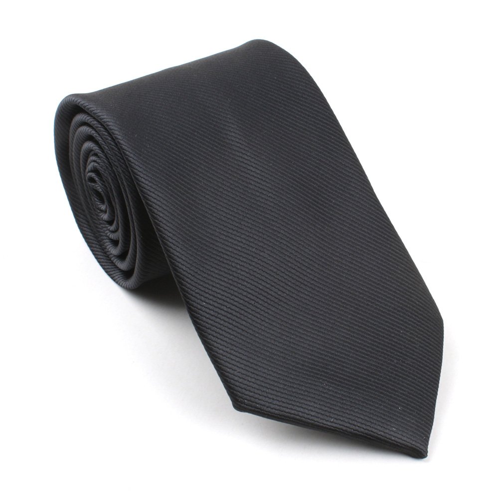 FANGFUMen's Neckties Solid Color Classic Woven Plain Formal Ties
