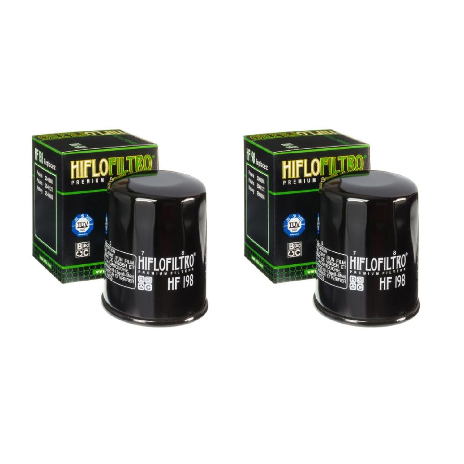 Set di 2 filtri olio compatibili con Polaris 570 Sportsman Touring Traktor EPS 4WD 2020 2021