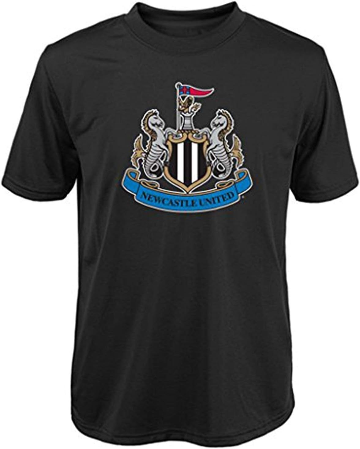 adidasNewcastle United BPL Youth Black Performance Outerstuff T-Shirt