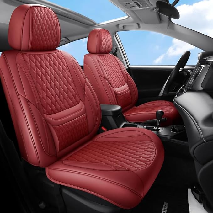 FaiFani Custom-Fit Leather Seat Covers for Chevrolet Equinox (Full Set)