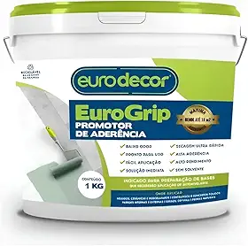 Primer Promotor De Aderência Tinta Piso Parede Cerâmica 1kg