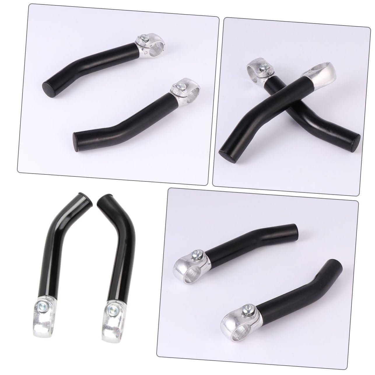 Happyyami 4pièces Poignées pour Vélos Extrémités De Guidon Antidérapantes Accessoires De Cyclisme Confort Amélioré pour Mountain Bike Et Route