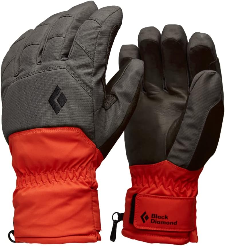 Black Diamond Equipment Mission Mx Gloves - Walnuts-Octane - Extra Small