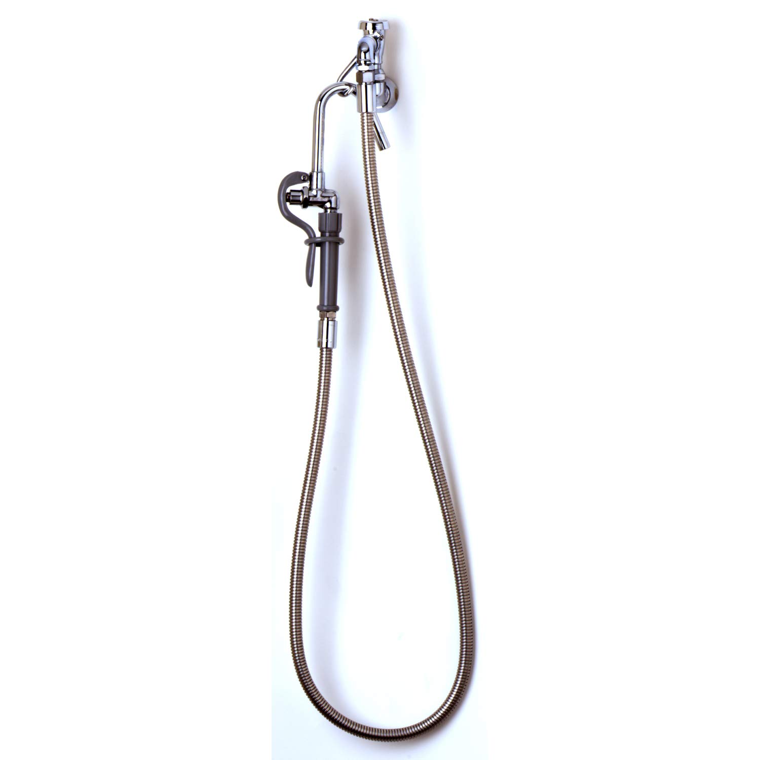 Pot Filler by T&S Brass – stainless steel, Silver, Model B-0600