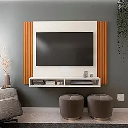 VIA NOSSA - Painel Tokyo Para Tv Até 43 Polegadas Com 02 Nichos