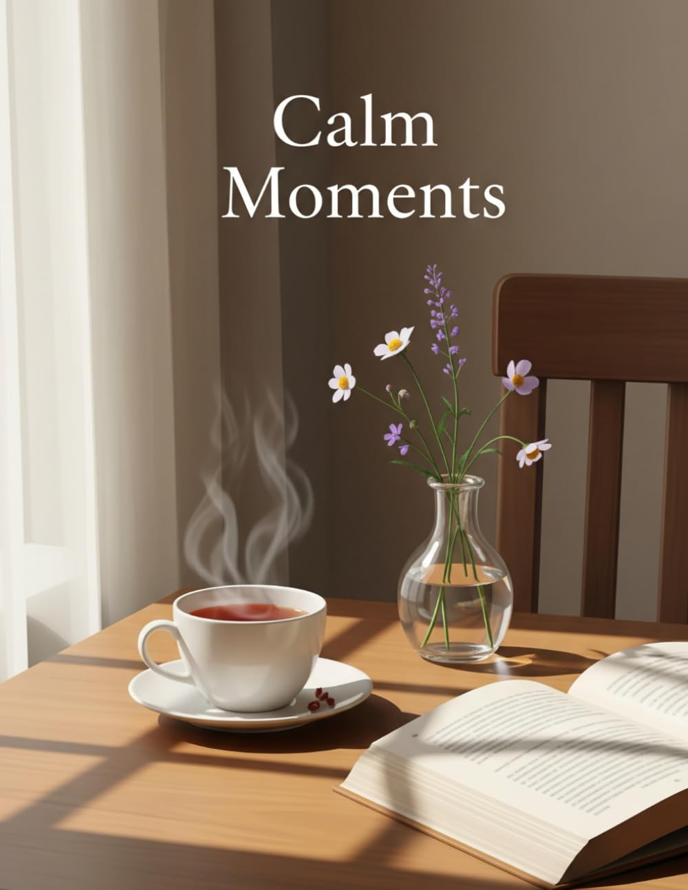 Calm Moments: A Still and Slow Coloring Book for Mindful Relaxation and Stress Relief: Gentle Illustrations to Soothe Your Mind, Slow Down, and Enjoy Quiet Coloring Time