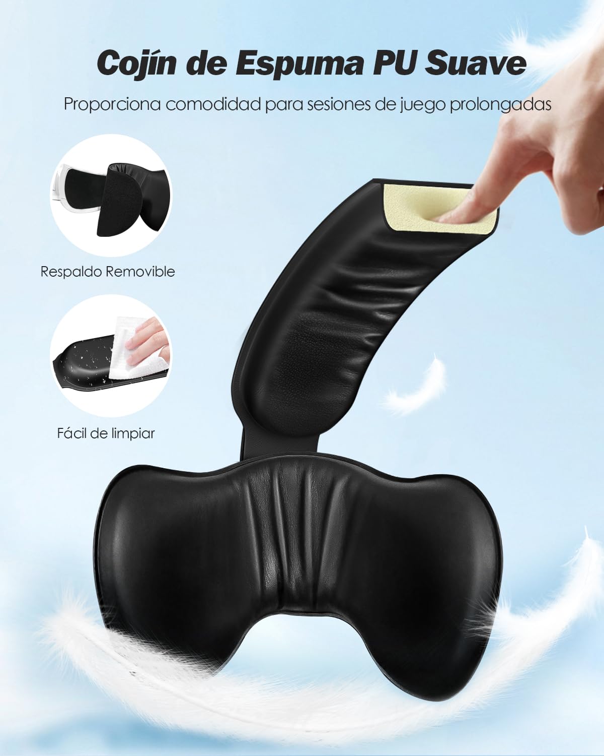 SUPERUS Batería Correa para la Cabeza para Quest 2, con Auriculares - Repuesto Ajustables para la Correa Elite para Meta/Oculus Quest 2 Accesorios - Extiende Tiempo Juego y Reduce Presión en Cabeza