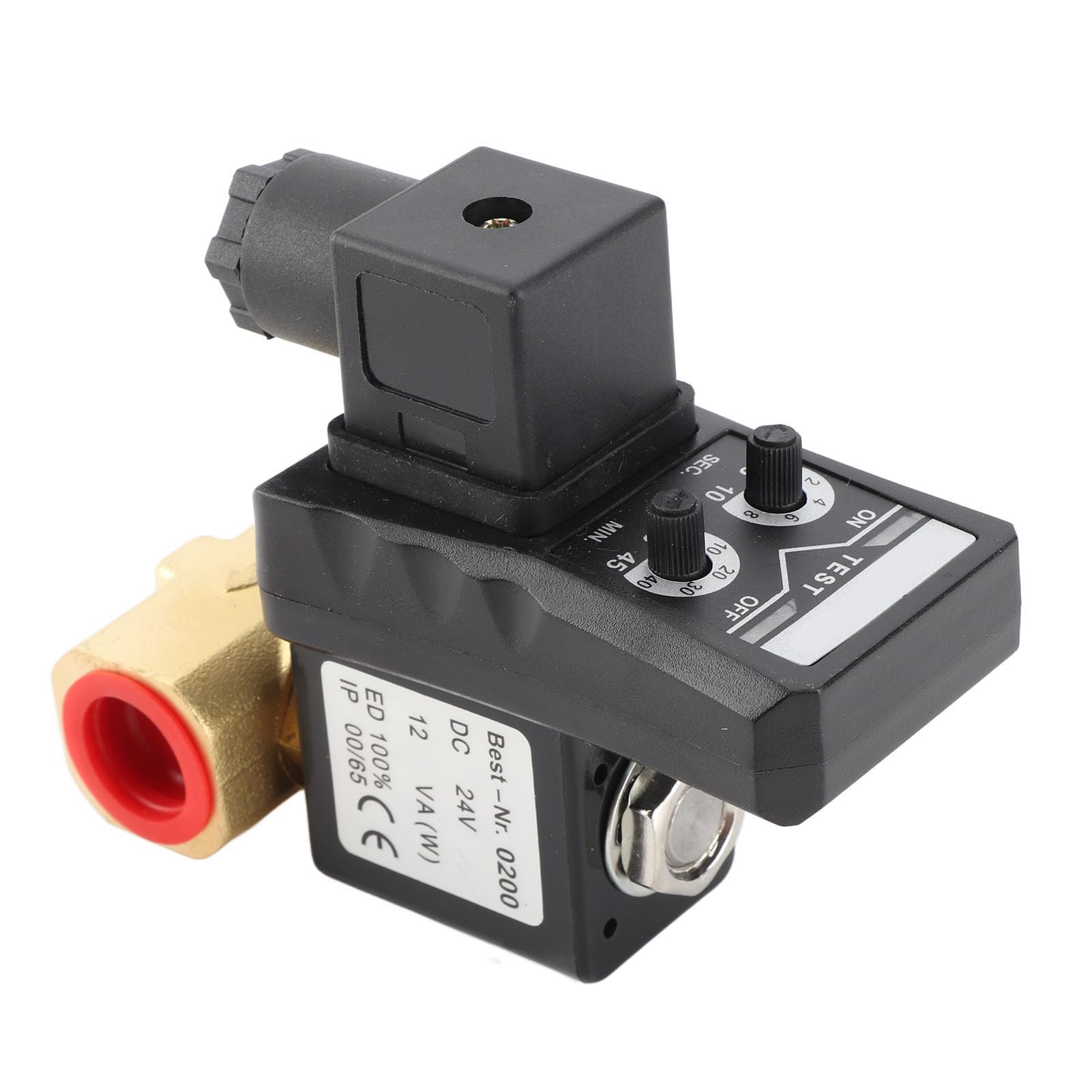 Valvola di Scarico Elettronica, Design Compatto in Ottone (DC24V)