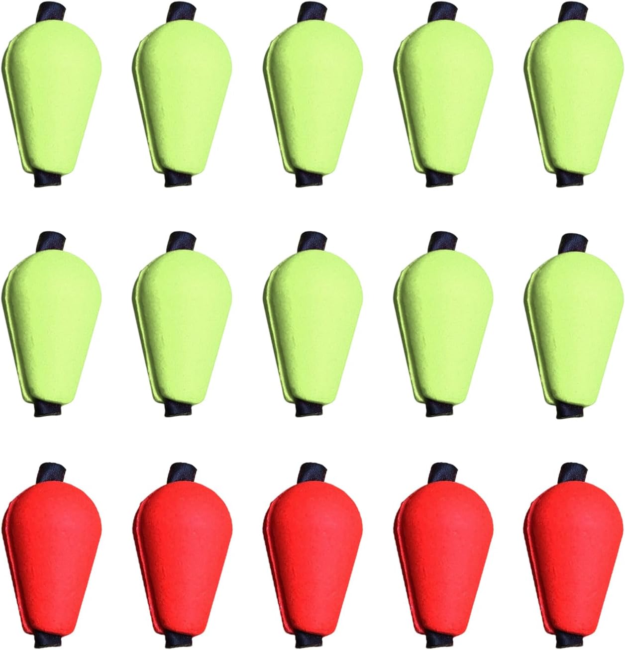 15 Pieces Fly Fishing Buoys, Drop Floats, Fly Fishing Strike Indicators, Fishing Buoys, Bite Indicators, Rapid Floats, Fishing Accessories