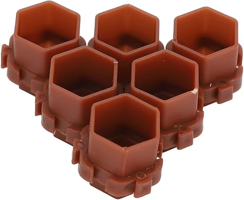 Juego de 200 vasos de tinta de tatuaje de color, vasos de tinta empalmables con forma de colmena para pigmentos, vasos de pigmento de maquillaje