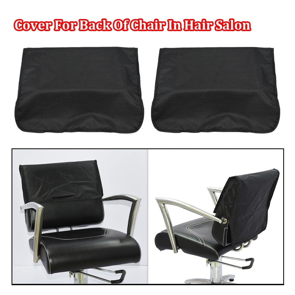2 Barber Stuhllehnenbezüge Barber, Friseurstuhl Bezug, Salon Stuhlschutzhülle, Salon Wasserdichte Stuhllehnen Schutzabdeckung, Friseur Rückenlehne Spa Protective, Friseurstuhl-Rückenabdeckung