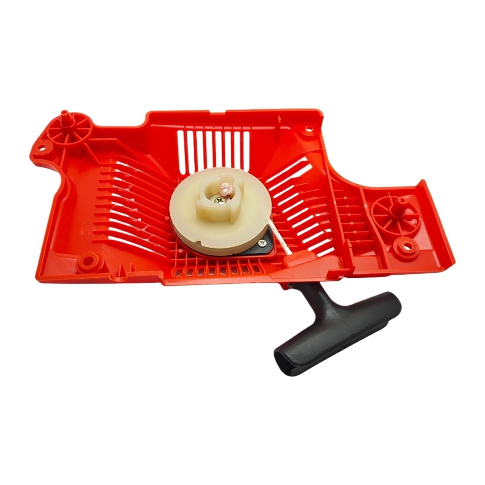 Genérico Compatible con Piezas de Motosierra 50 51 55 | Kit de bujías de filtro de resorte de agarre de mango de cuerda de polea de arranque de retroceso