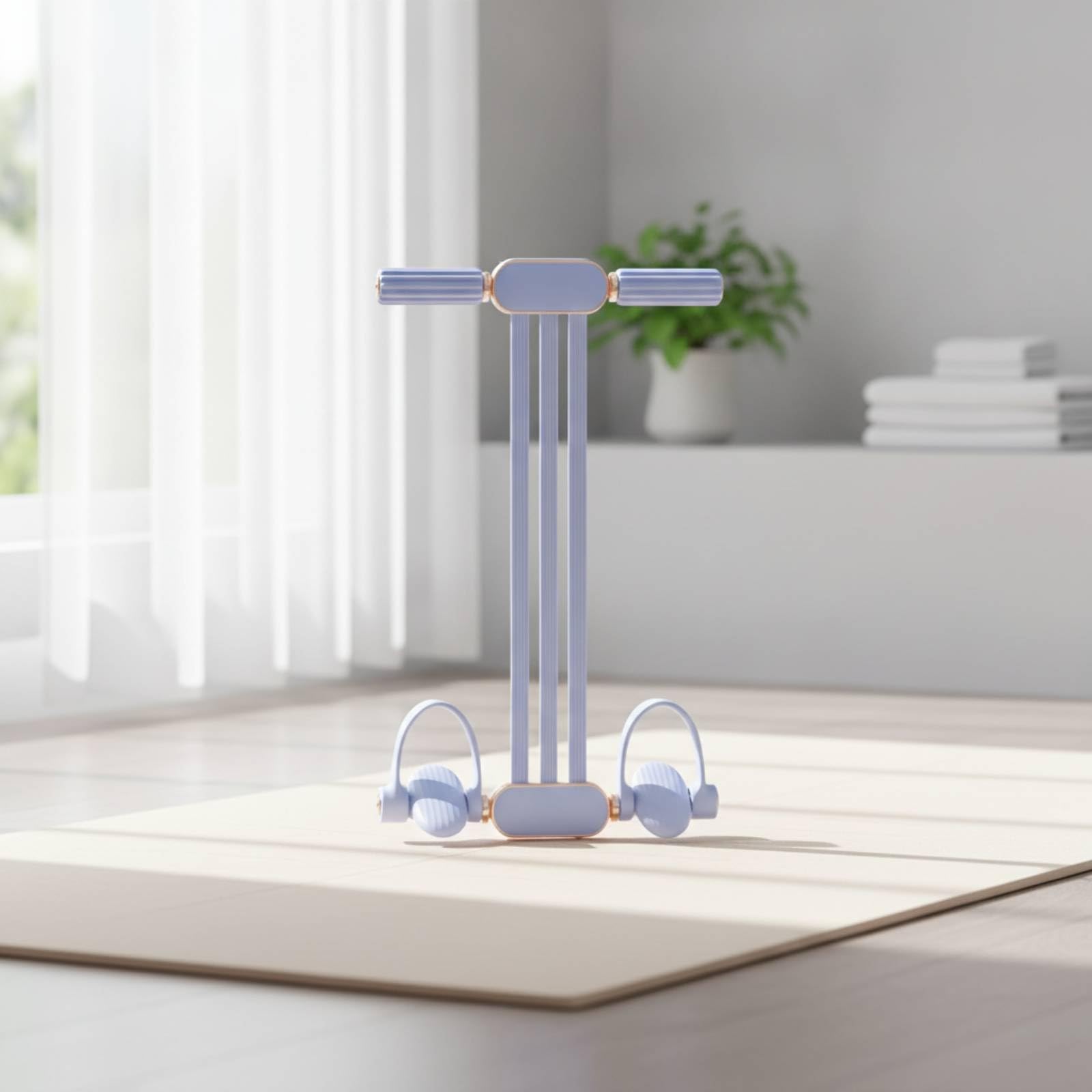 Pedal-Widerstandsband vielseitig Pedal-Expander elastisch Fitnessgerät für Anfänger, Heimtraining, Büro