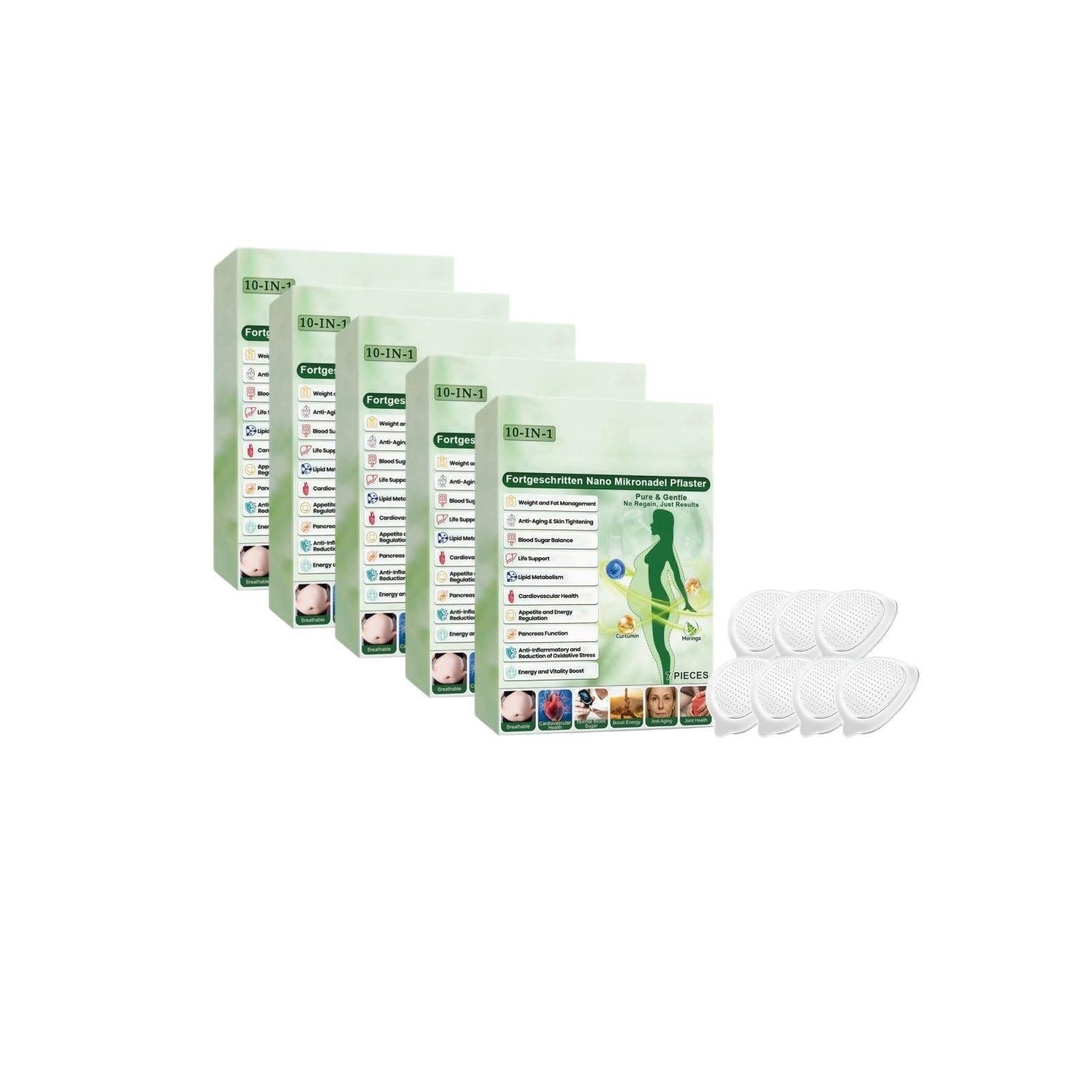 Patch minceur nano-microneedle adapté aux hommes et femmes - 15