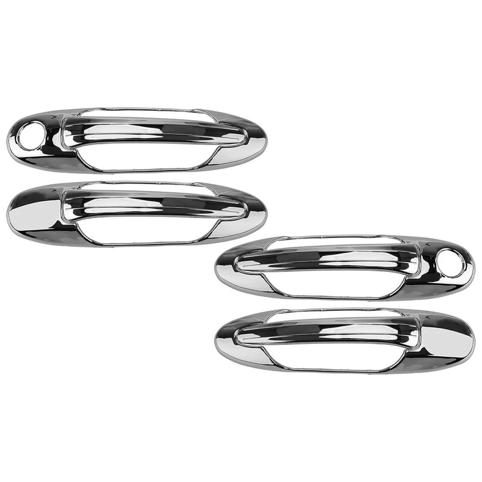 NOHEEU Car Door Handle Cover Exterior Trim Decorative for Toyota for Sequoia for Tundra 2001-2007