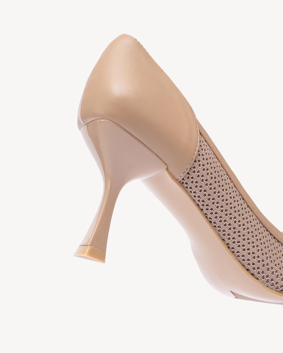 NEWBELLA Women's Elegant Kitten Heel Pumps - Pointed Toe Mid Heel Dress Shoes, Comfortable Office Pumps for Daily Commute & Professional Wear - Image 6