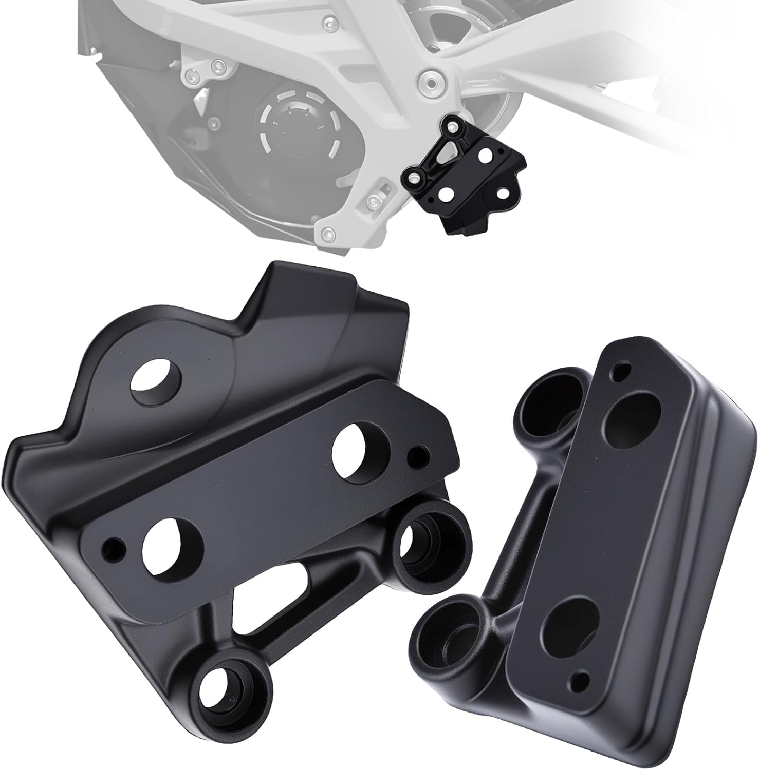 Compatible with Talaria X3 Foot Peg Mount Bracket CNC Aluminum Footpeg Support Upgrade for Talaria XXX X3 X3 Pro, Heavy Duty Foot Peg Holder