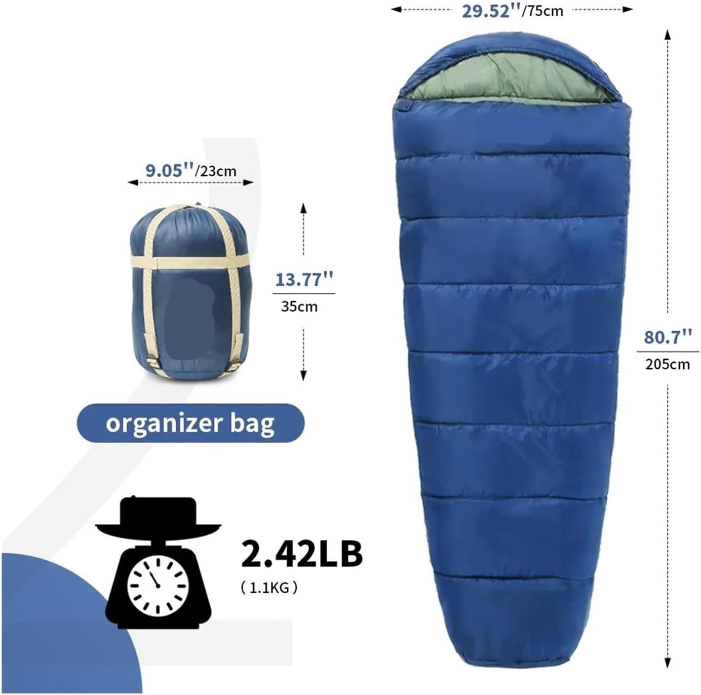 Camping Sleeping Bag MJ300 MJ600 Ultralight Waterproof 4 Season Backpacking Bags Outdoor Traveling Hiking