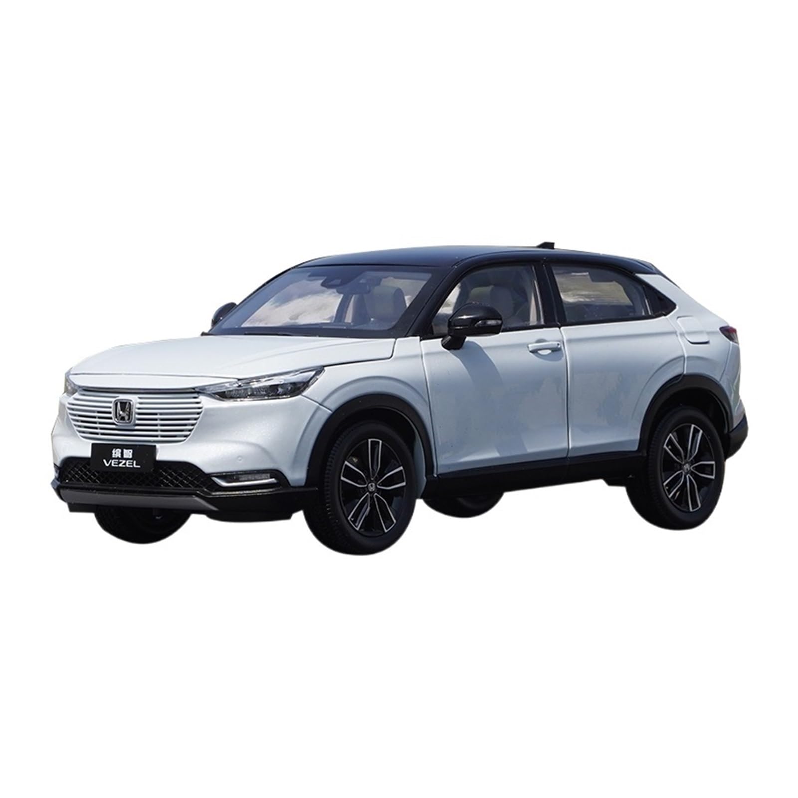 Scale Finished Model Car 1:18 2023 for Honda Vezel Imitation Alloy