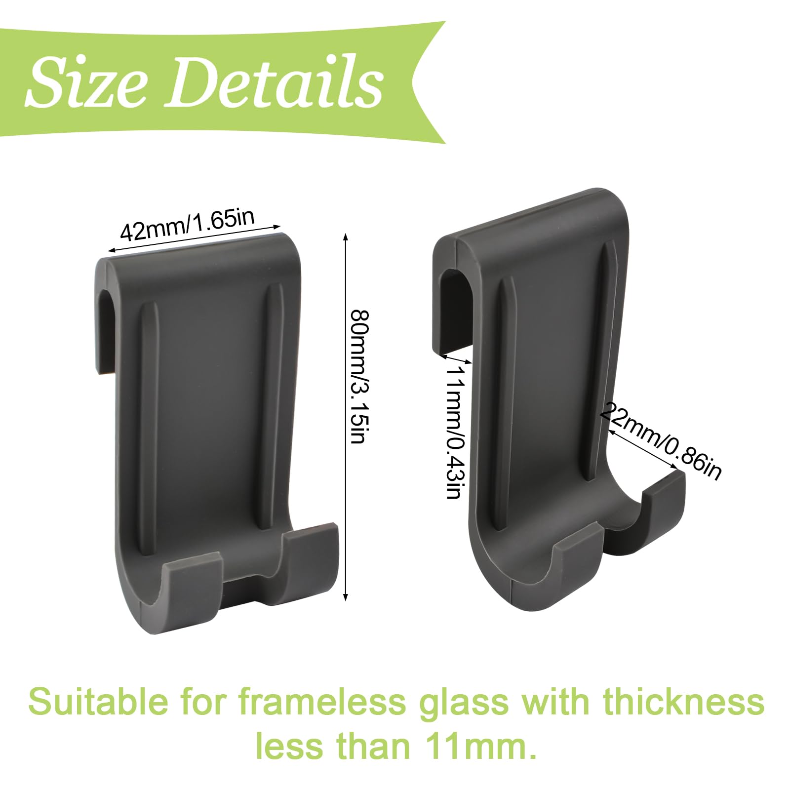 UFURMATE Shower Caddy Hook - Image 2