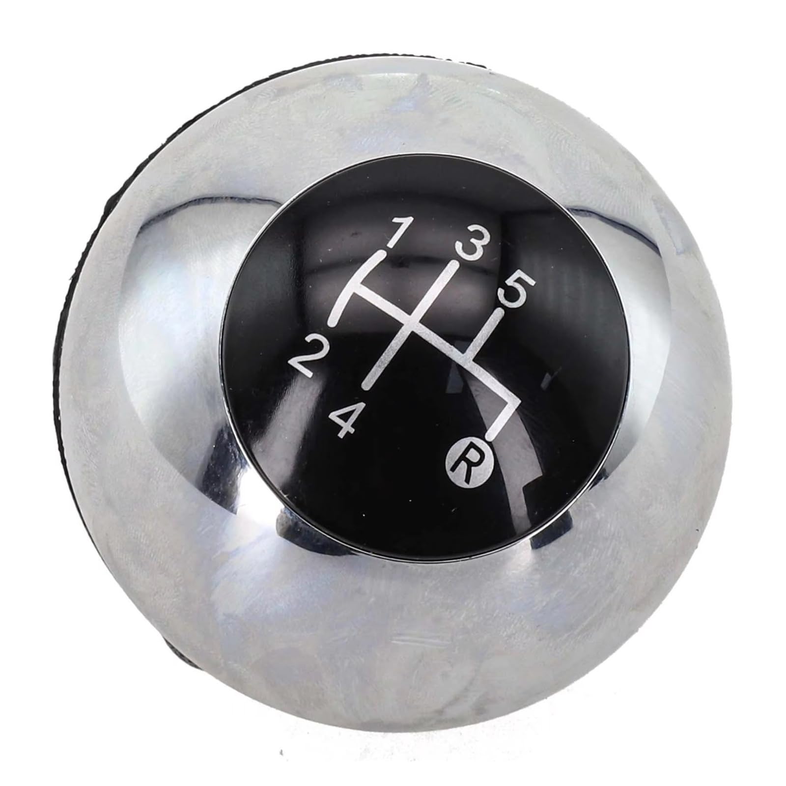 Shift Gear Knob Cover For Fiat 500 For Models 2012 2018 55344048 Manual Gear Shift Knob Head 5 Speed Chrome Ball Replacement