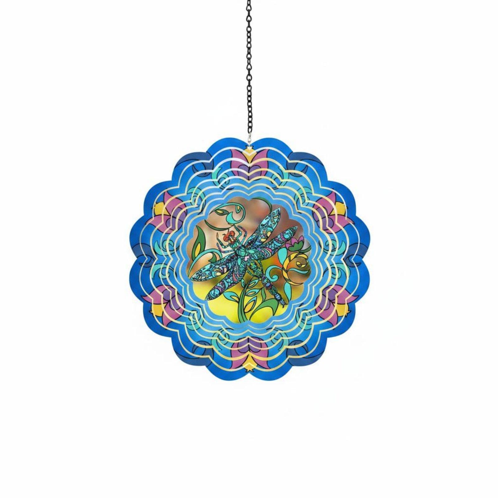 3D Owl Wind Rotator Gift Idea Owl Wind Rotator Easy to Hang 3D Rotating Windmill Pendant for Garden, Patio, Porch Dragonfly|Home & Garden| Yard Garden & Outdoor Living| Garden D?©cor| Win-image-33