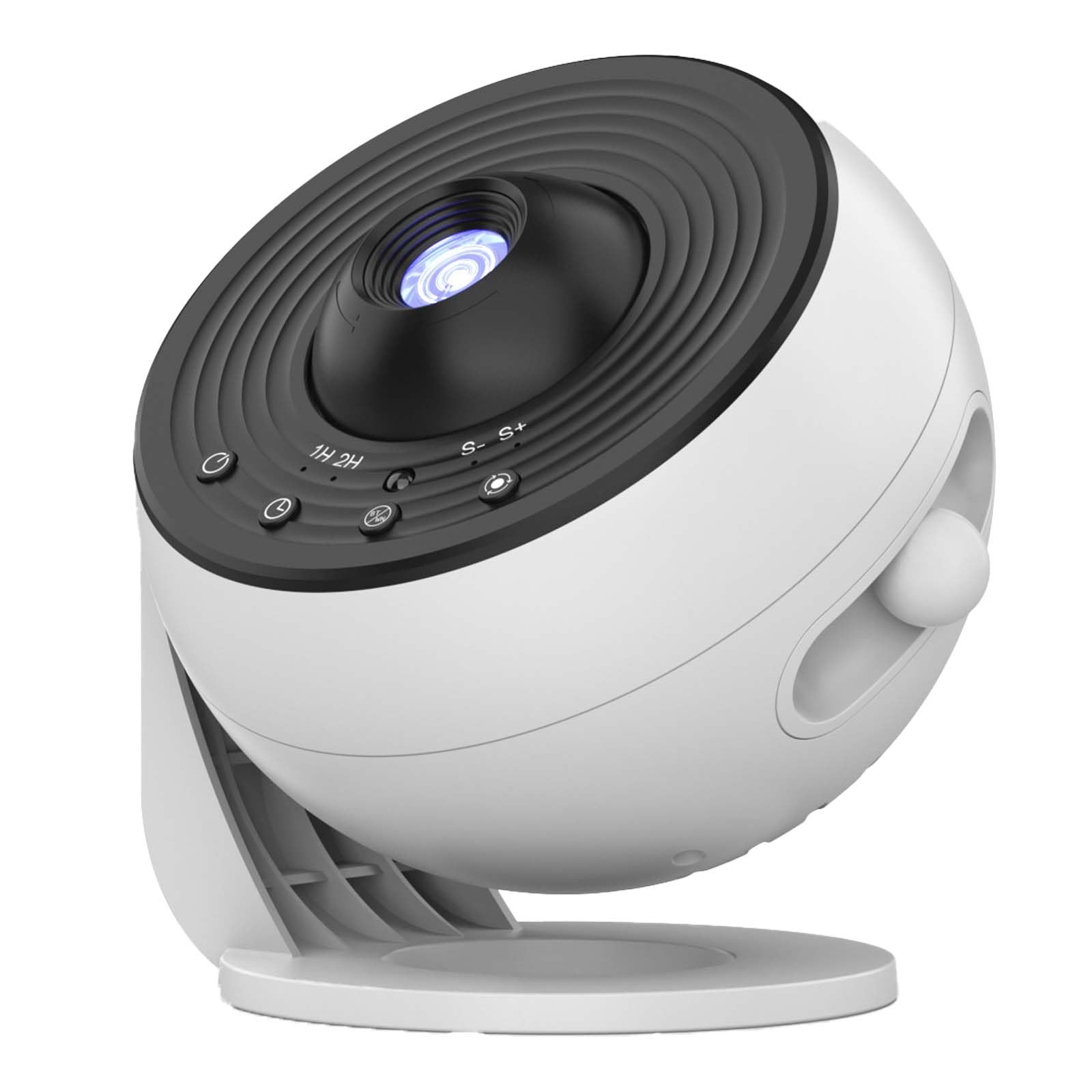 XoTiq Proiettore di Cielo Stellato, con 13 Dischi Film, Luce di Proiezione Galattica, con Funzione Timer, Riproduzione Bluetooth, Telecomando, Adatto per Decorazioni Domestiche/Relax/Feste. white