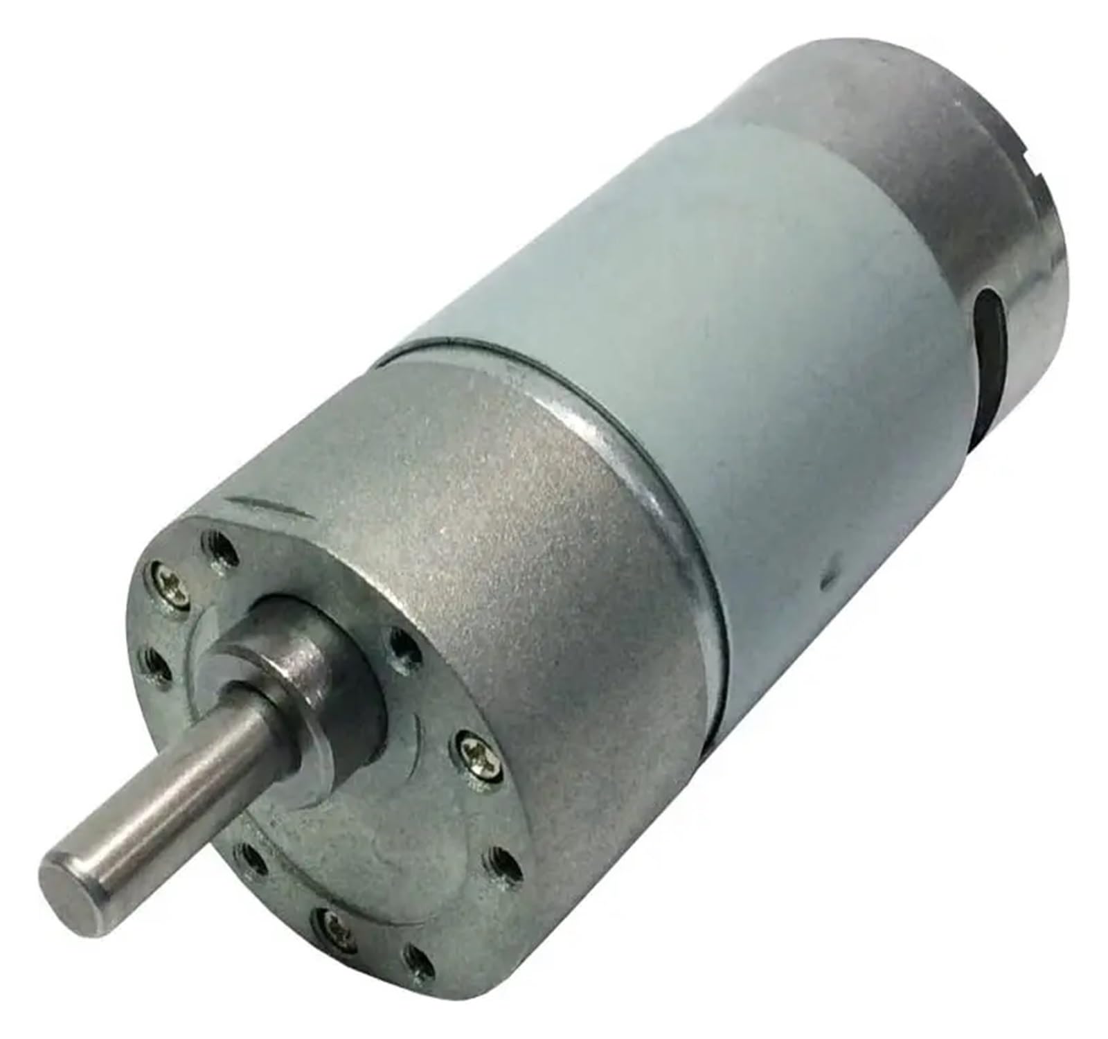 12 V DC-Getriebemotor, Hochgeschwindigkeits-Getriebemotor mit 900 U/min, 37 mm Durchmesser, 6 mm Welle