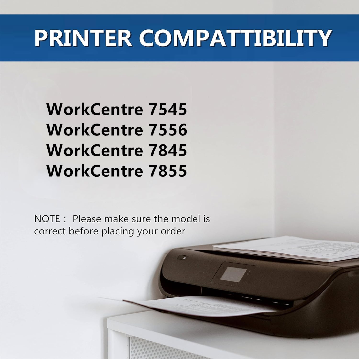 VicLabs 604K62210 fuser Unit Replacement for Xerox 604K62210 fuser Unit for use in Xerox WorkCentre 7545 7556 7845 7855 Printers,110V (1- Pack)