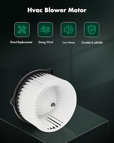 Miniatura 2 de SCITOO 700259 Motor de ventilador HVAC con jaula de ventilador para 2012-2017 para Hyundai Azera, 2011-2016 para Hyundai Elantra, 2013-2014 para