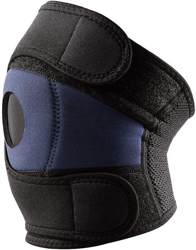 Knee Support for Open-Patella Stabilizer with Adjustable Strapping(One piece), Breathable Neoprene, Arthritis, ACL, Meniscus Tear, Pain Relief & Injury Recovery