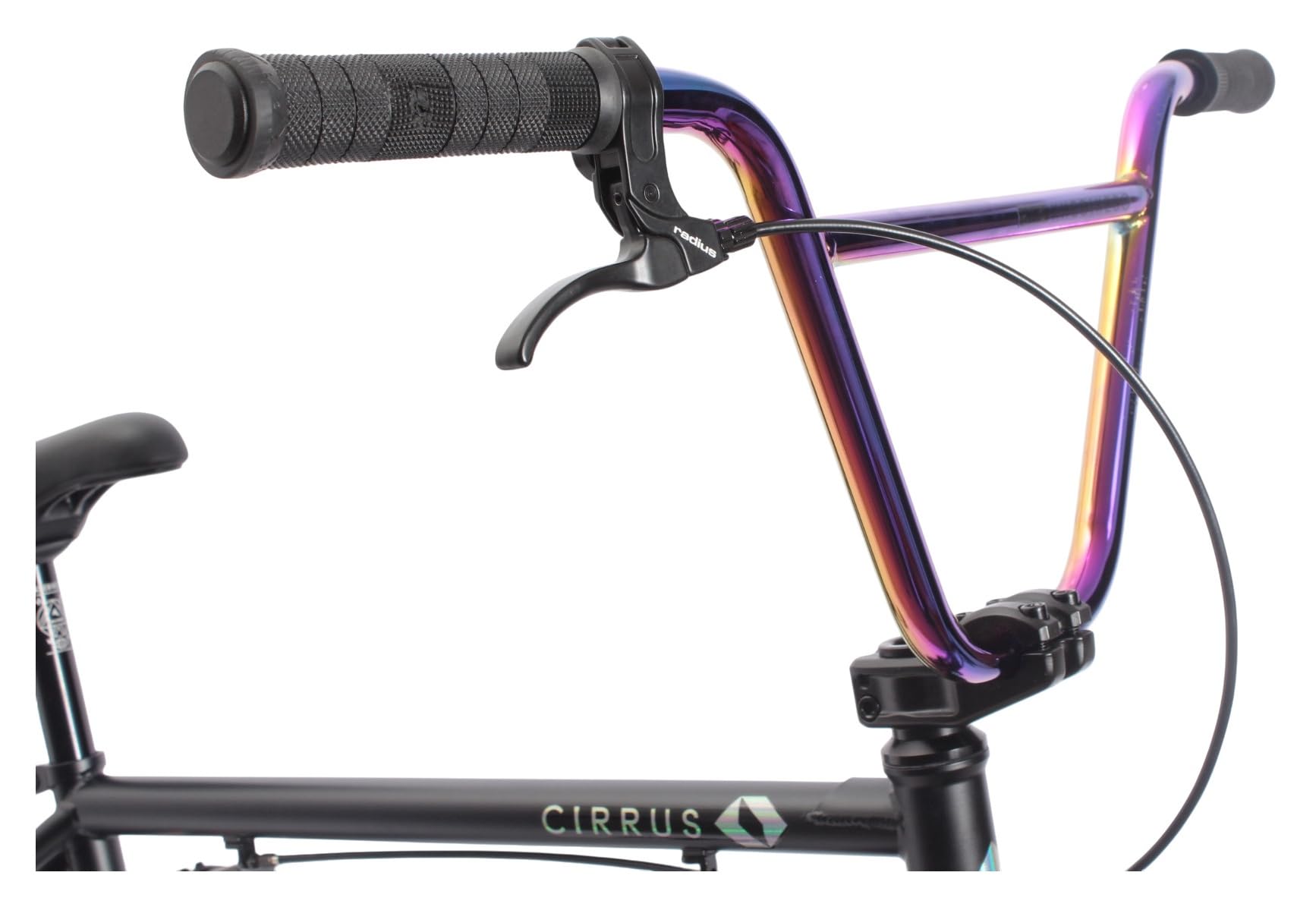 KHE Cirrus FC PRO BMX 20" - 10,2 kg - Freecoaster - Cadre CrMo - Oil Slick - Série PRO - 2025