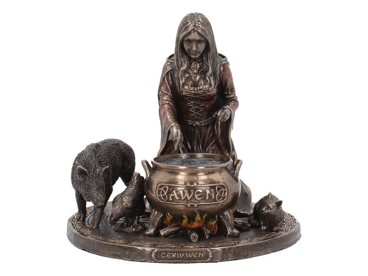 Nemesis Now Bronze Welsh Goddess Ceridwen Figurine 17cm - IN STOCK