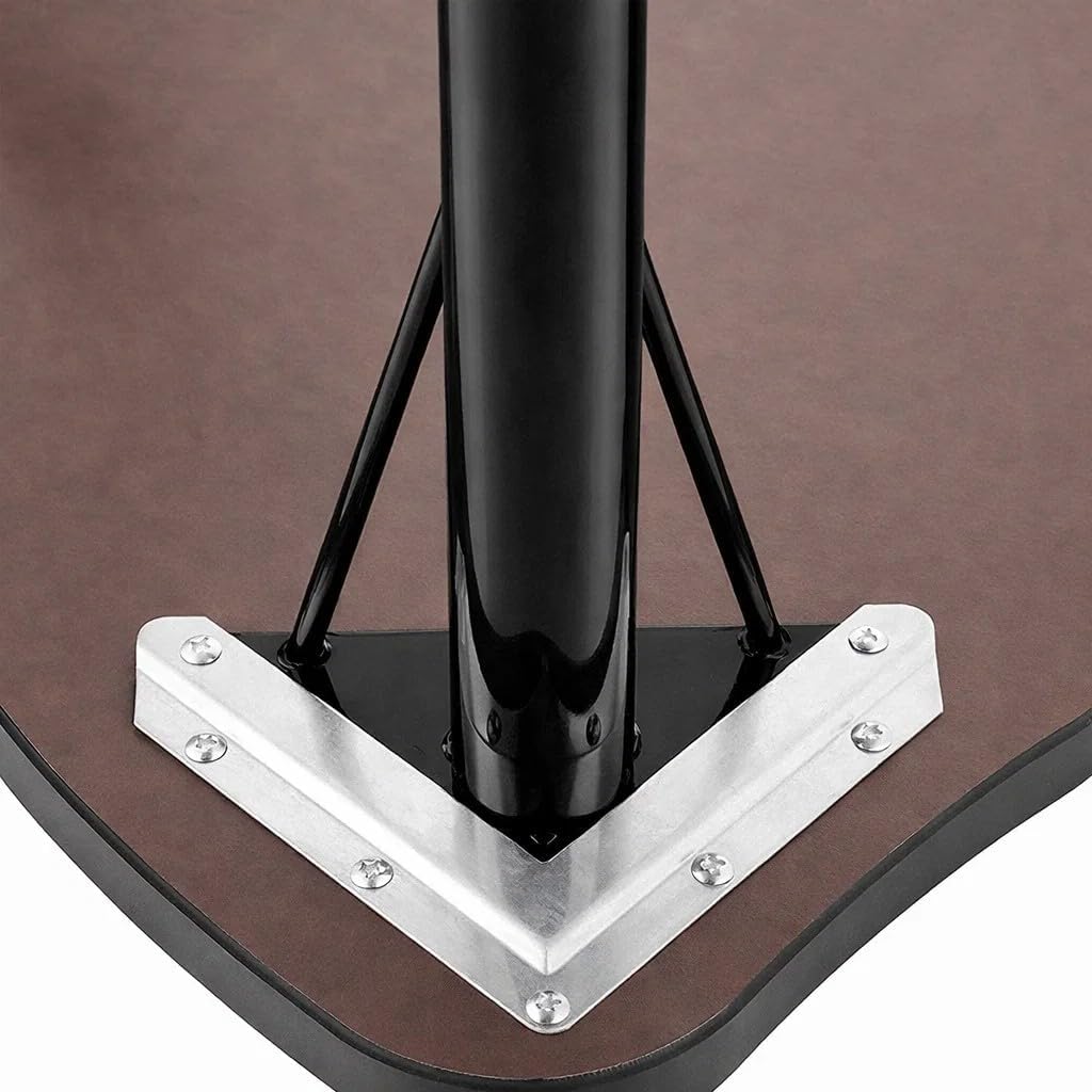 ENCASED 48" x 48" Clover Activity Table with Adjustable Legs