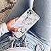 FELONY CASE - iPhone 12 Pro Max Case - Stylish White Polished Marble Phone Cover - Anti-Scratch, Wireless Charging Compatible, 360° Shockproof Protective Cases for Apple iPhone 12 Pro Max