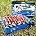 Angel Domäne Butangas Camping Gasgrill Evergrill mit Transportkoffer | Campinggrill Gasgrill BBQ Barbeque Tischgrill Butangas