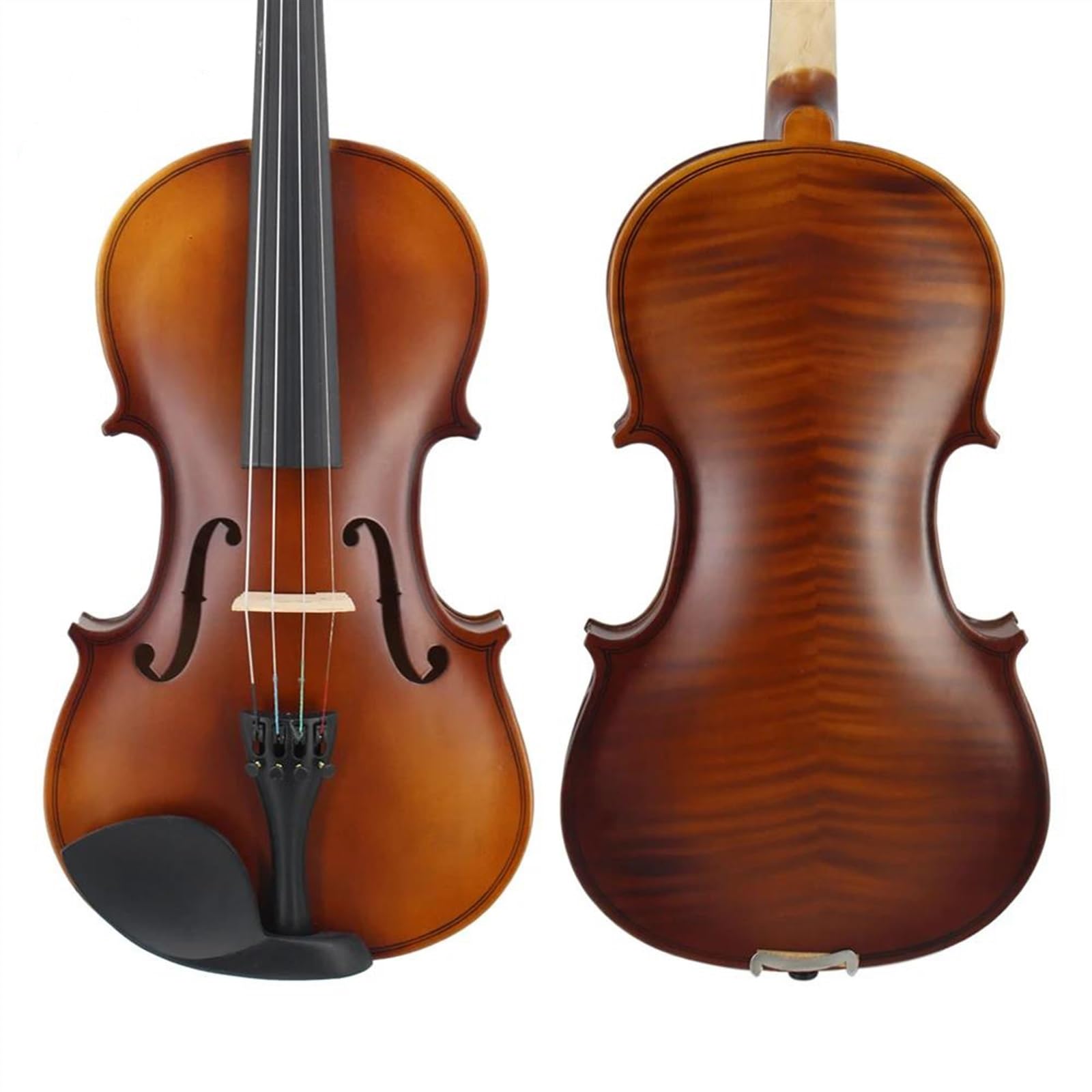 Violine Ahorn Violino Fiddle Einzelbrett(Size 3/4)