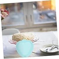 Vista 5 de Zerodeko Molde en forma de corazón, bandejas de silicona para hornear, molde de galletas de silicona, molde para magdalenas en forma de corazón