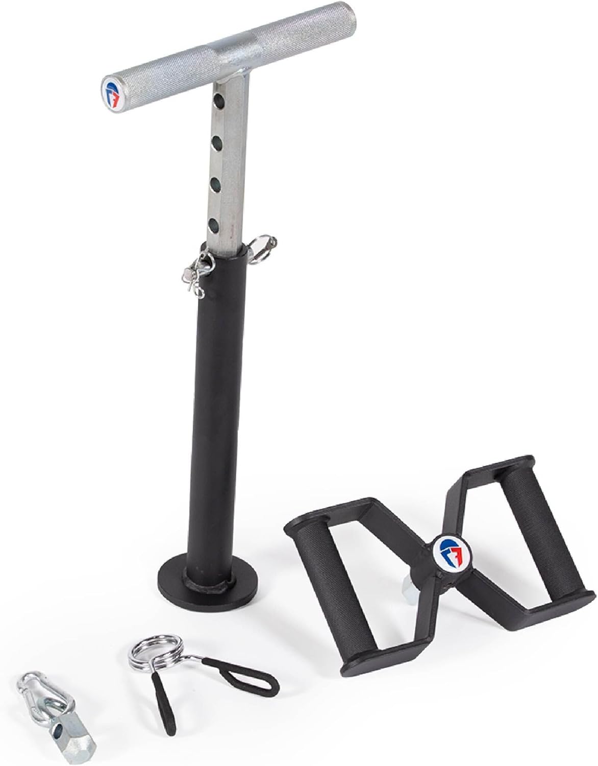 Titan Fitness Adjustable Olympic Plate Loaded T-Bell Core Unit, Rated 500-LB, Full Body Workout