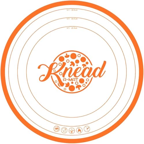 Knead-A-Mat Alfombrilla de silicona redonda grande