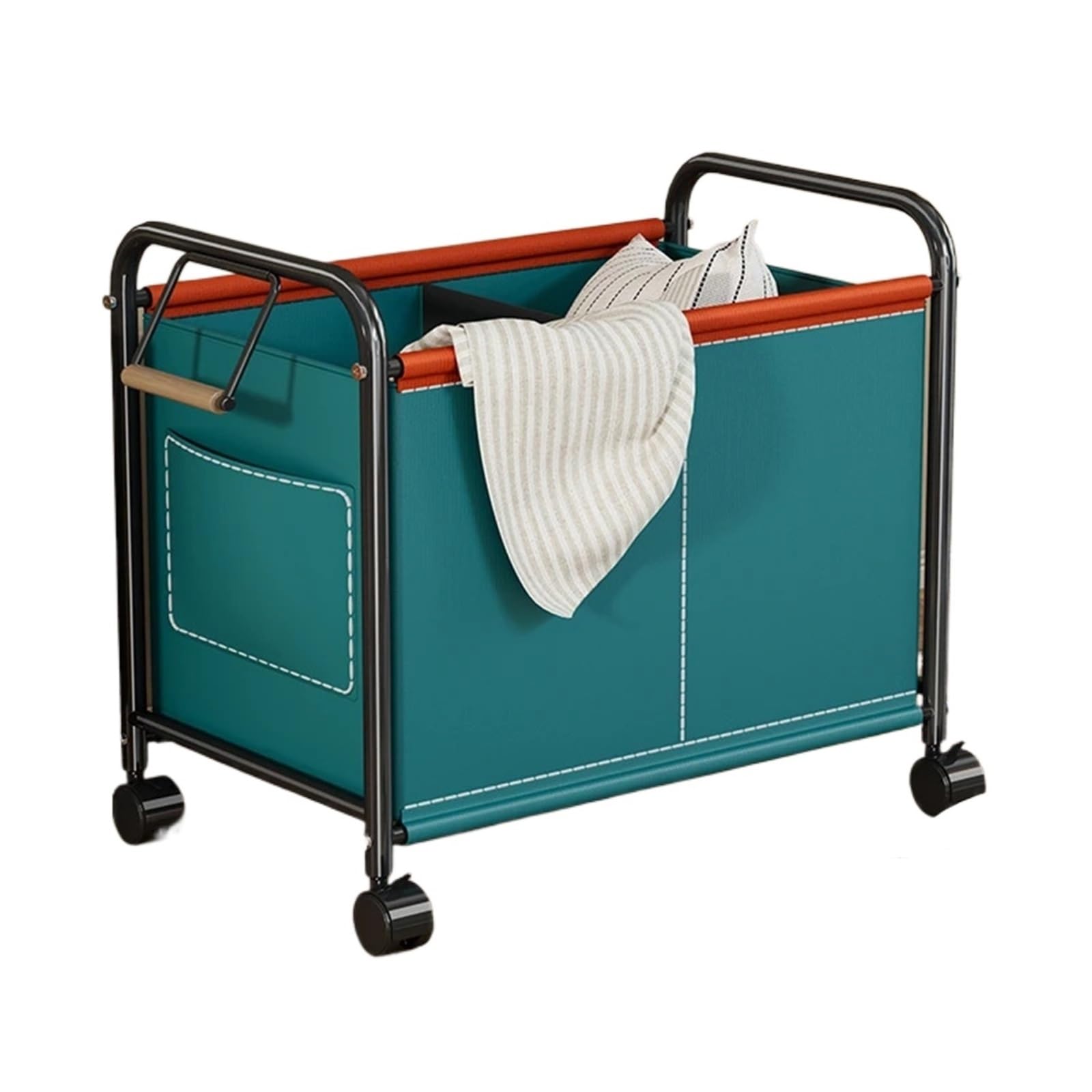 Laundry Trolley Large Capacity Laundry Hamper Cart With Wheels
