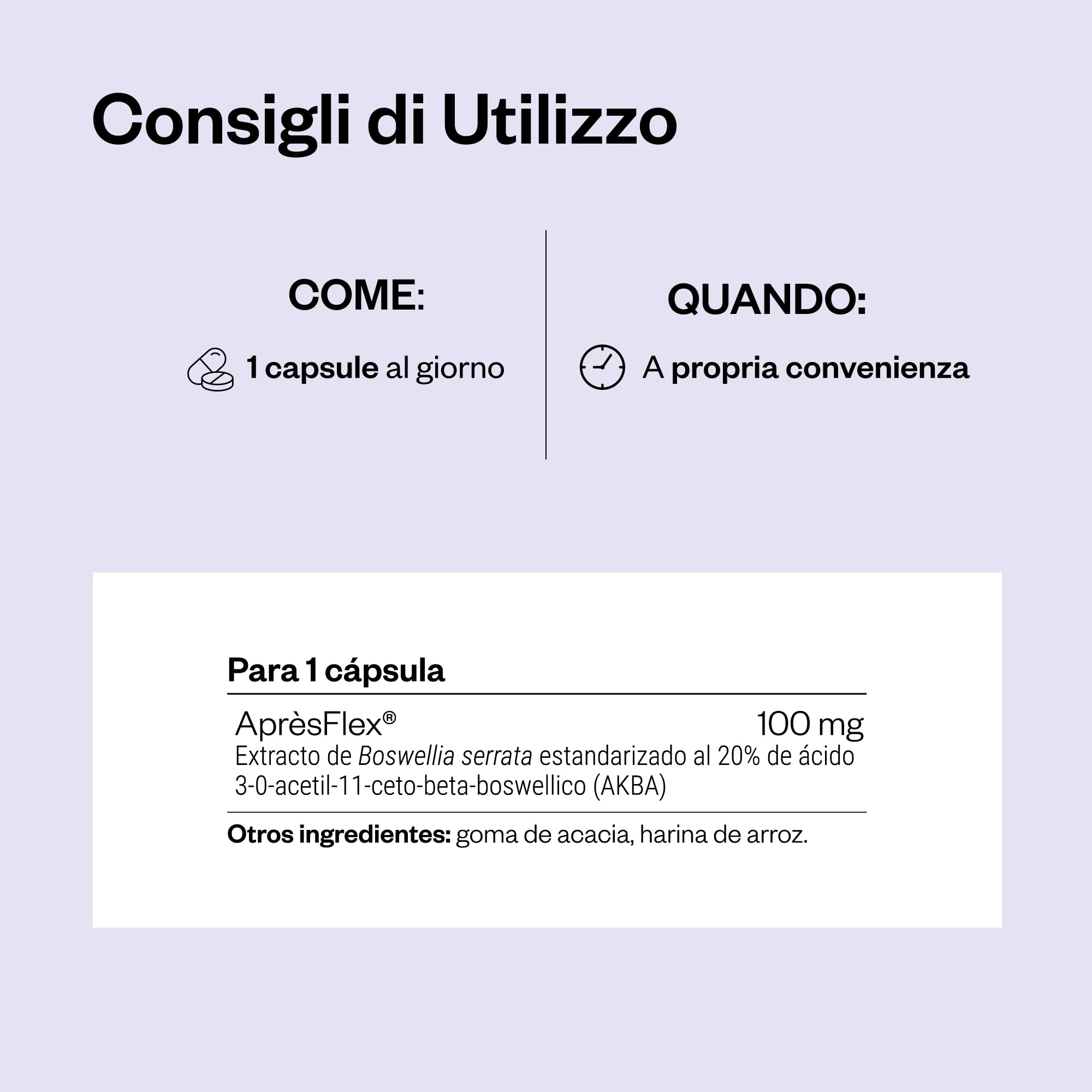 Super Boswellia - Aiuta a ritrovare il comfort articolare - Antinfiammatorio - Estratto di Boswellia Serrata standardizzato al 20% di AKBA - Elevato assorbimento - Vegano - Senza glutine - Supersmart