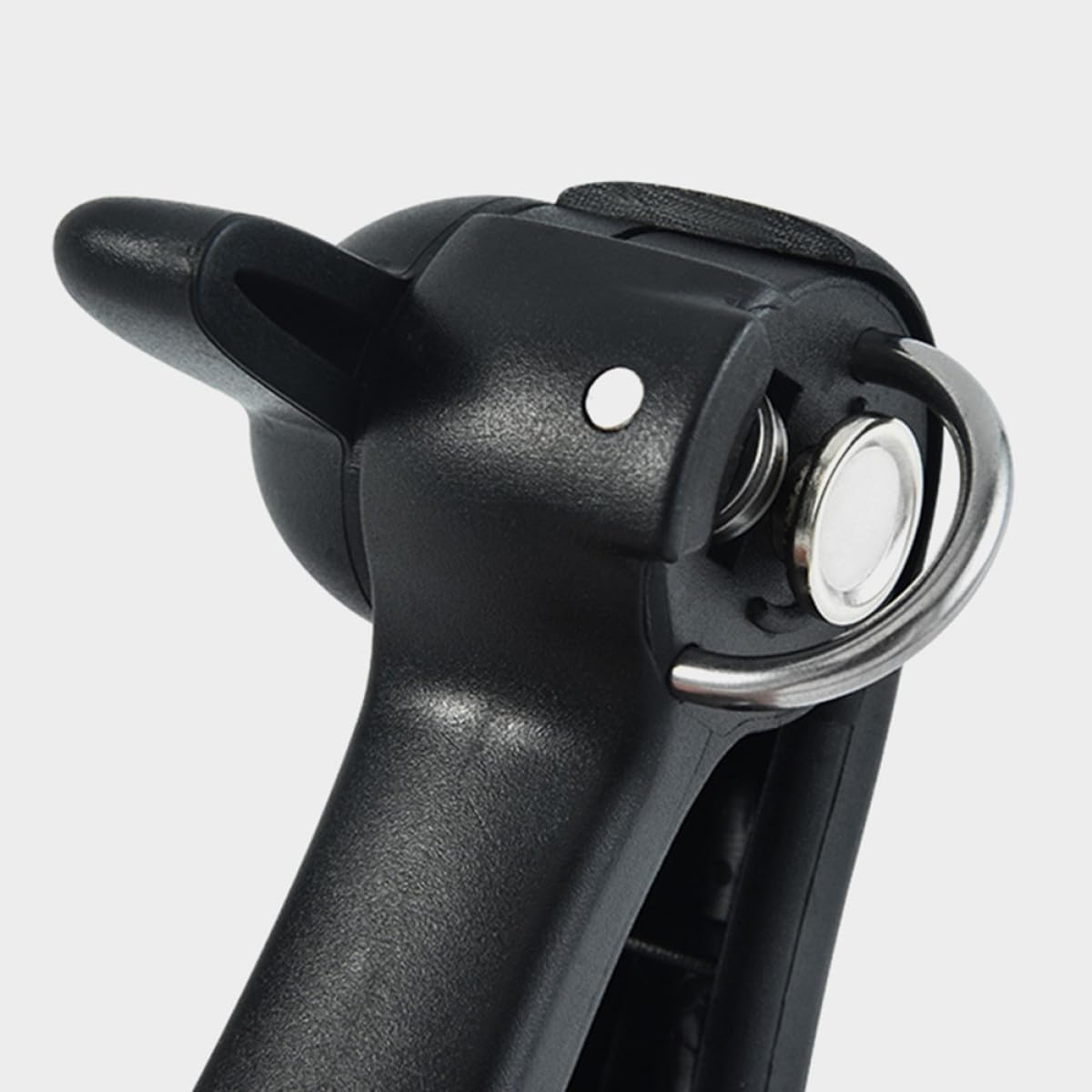 Luxshiny Multipurpose Stainless Steel Can Opener with Abs Handle, Manual Kitchen Jar and Bottle Lid Opener, Sturdy Can Opening Tool for Household Cooking and Food Preparation
