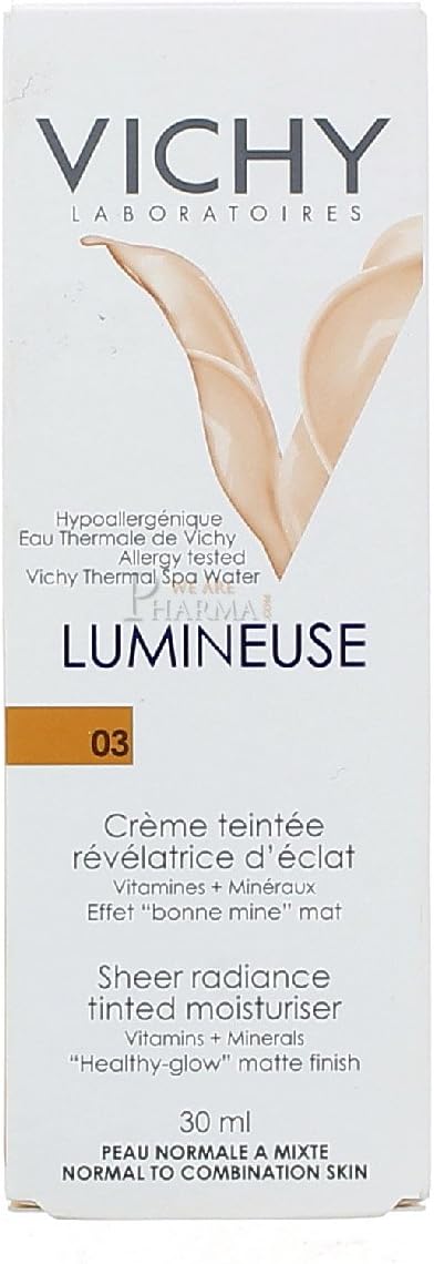 Vichy Lumineuse Tinted Moisturiser for Normal/Combination Skin 30ml - Colour : 03: Golden