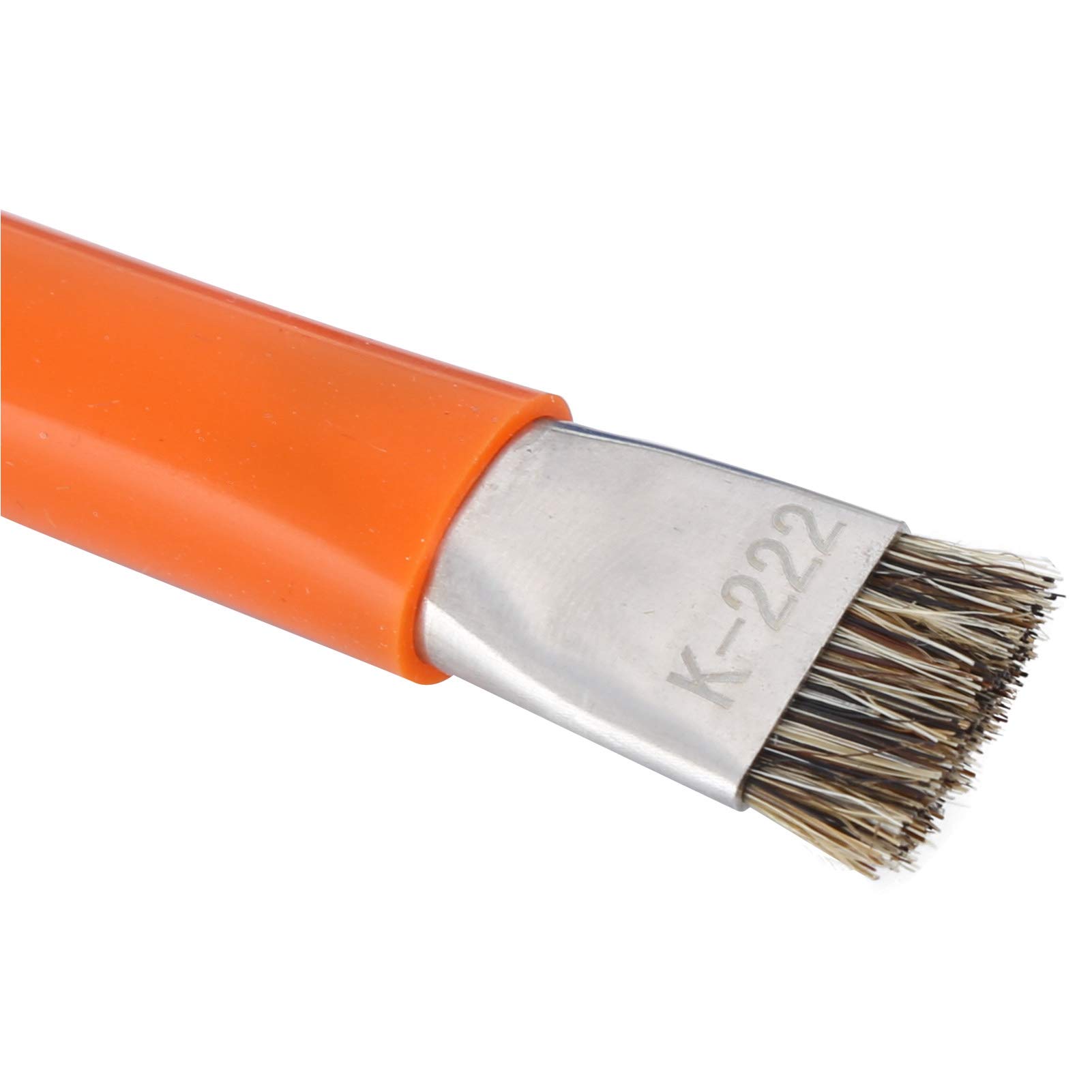 2pcs Brosse de Nettoyage IC de Carte mère de téléphone, Brosse Antistatique à Double tête, Brosse à Poils rainurés pour téléphone Portable/Tablette PC
